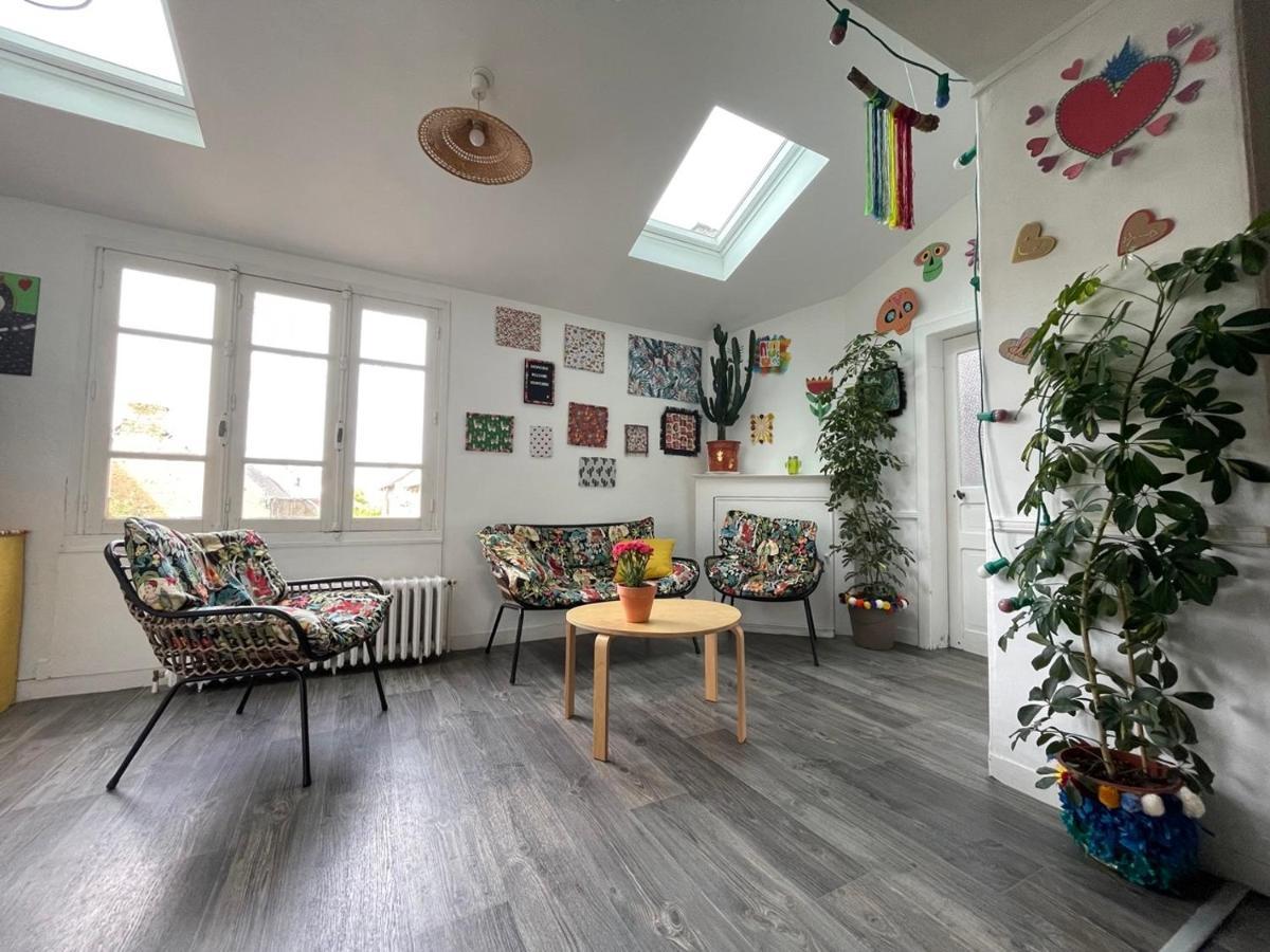 Maison spacieuse authentique proche St Malo Rennes, bienvenue à la Casa Cozumel Pleugueneuc Extérieur photo